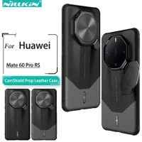 Nillkin for Huawei Mate 60 RS Case Camshield Prop Leather Cover Camera Stand Case for Huawei Mate 60 RS Privacy Lens Case