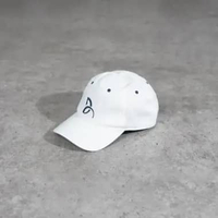 Topi LACOSTE X NOVAK DJOKOVIC EMBROIDERY NAVY WHITE CAP 100% ORIGINAL
