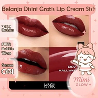 Make Over POWERSTAY GLAZED LOCK LIP PIGMENT Makeover Liquid Cream Vinyl transferproof Tahan Lama Eas