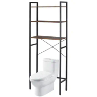 3-Tier Over the Toilet Storage Rack with Shelves Space Saver for Bathroom