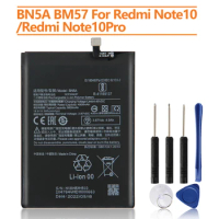 Replacement Battery BN5A BM57 For Xiaomi Mi Redmi Note 10 Poco Mi 3Pro Note10 Pro Rechargeable Phone Battery