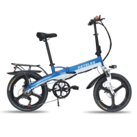 KETELES Factory Wholesale Price Ebike 20 Inch KS6 Integrated Alloy Wheel Electric Bicycle 250W/350W Folding Electric Bike