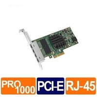Intel I350-T4V2 1G 四埠RJ45 伺服器網路卡 (Bulk)