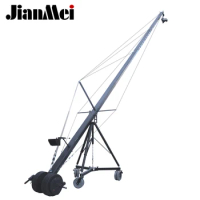 Jianmei Amazon hot selling 40ft camera crane 12m phone crane camera pro camera crane seat on