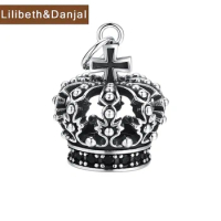 Necklace Pendant 925 Sterling Silver Van Cleef Jewelry Real Certified Crown Hollowing Women Men 2024 New In Free Shipping P32