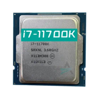 Core I7 11700K I7-11700K 3.6GHz Eight-cores Sixteen-threaded 16M 125W LGA 1200 CPU Processor Free Shipping