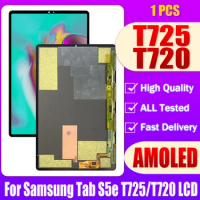 AMOLED For Samsung Tab S5e LCD Display With Touch Screen Digitizer Assembly For Samsung Tab S5e SM-T725, SM-T720 LCD
