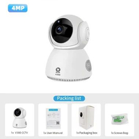 SEKER V380 Pro 360° Motion Detect Two-Way Audio HD 1080P Indoor Probe PTZ View Jarak Jauh Cctv v380 