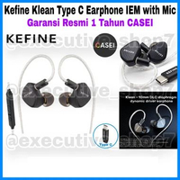 Kefine Klean Type C Earphone IEM Mic - Garansi Resmi 1 Tahun CASEI