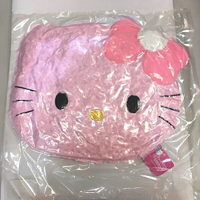 大賀屋 HELLO KITTY 頭型抱枕 抱枕 小枕頭 枕頭 粉色 凱蒂貓 三麗鷗 日貨 正版 授權 T00110064