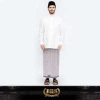 Sarung BHS Classic Gold Motif C44 DKA SJ Almond