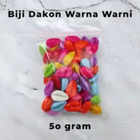 Biji Dakon Kuwuk Congklak 50gr / Biji Kuwuk Plastik Warna Warni 50gr / Biji Congklak 50gr