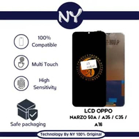 NY PREMIUM LCD OPPO NARZO 50A / A35 / C35 / A16 BLACK