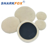 Sharkfox 3M Wool Polishing Pad Polishing and Self-adhesive Wool Car Polish Pad For Car Scratch Removal 3/5/6/7inches