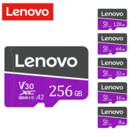 Lenovo 2TB Micro TF SD Card 1TB 512GB 256GB SD/TF Flash Memory Card v30 High Speed Cameracartão de memória For Phone Camera