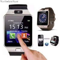 Digital Touch Screen Smart Watch DZ09 Q18 Bracelet Camera Bluetooth WristWatch SIM Card Smartwatch Ios Android Phones Support
