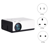 T01-A Smart Projector Mini Profesional Android Wifi 1080P LED Projector 4K Portable Home Theater TV Beamer
