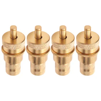 4Pcs Offroad Brass Tire Venting Machine s Kit Automatic 6-30Psi Tyre