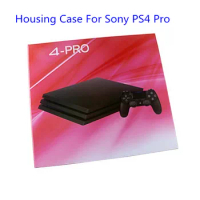 Housing Case For Sony PS4 Pro Protective Front Bottom Shell Cover for Sony PlayStation 4 Pro Game Console Host Parts