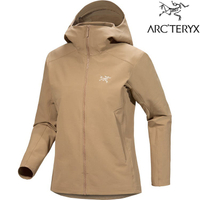 Arcteryx 始祖鳥 Gamma Hoody 女款 軟殼外套/連帽風衣外套 X000009295 帆布棕 Canvas