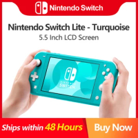 Nintendo Switch Lite 5.5 inch LCD Touch Screen 32GB Built-in + Control Pad Compatible All Nintendo Switch Games Game Console