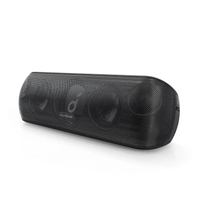 ลำโพงบลูทูธ Anker SoundCore Motion+ Bluetooth Speaker with Hi-Res 30W Audio กันน้ำระดับ IPX7 สีดำ