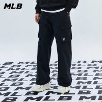 【MLB】男版休閒長褲 紐約洋基隊(3LWPB0134-50BKS)