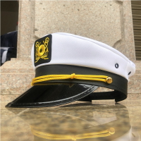 抖音快手網紅同款女警帽子cos空姐制服誘惑性感海軍水手帽道具