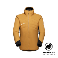 【Mammut長毛象】Rime Light IN Flex Hooded Jacket 輕量機能化纖連帽外套 獵豹褐 男款 #1013-02150