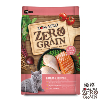 TOMA-PRO 優格 天然零穀食譜 全齡貓 敏感配方(鮭魚)5.5磅
