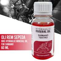 Permata Mall- TaffSPORT Oli Rem Sepeda Hydraulic Mineral Brake Oil 60ml for Shimano - DT01
