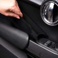 Car interior door handle storage box Mobile phone holder For BMW MINI COOPER S JCW F56 Stowing Tidying car organizer 2pcs