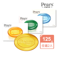 即期品買1送1【Pears】英國百年梨牌 甘油水晶香皂(2入組)