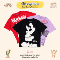 Baju kaos anak motif sablon oversize unisex laki-laki/perempuan | kaos anak disney bahan cotton comb