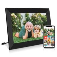 Digital Photo Frame 10.1-inch WiFi image IPS High-Definition Touch Screen intelligent Cloud Photo Frame 16GB Photo Or Video