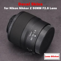 Z 50/2.8 / ZMC50/2.8 Lens Protective Cover Skin for Nikon Nikkor Z 50MM F2.8 Lens Decal Protector Anti-scratch Film 3M Vinyl