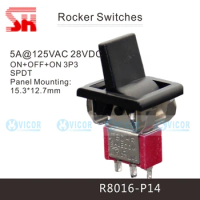R8015 R8016 8018-P14 P8701-F22 Rocker switch Toggle 5A125V SPDT DPDT T80-R Salecome