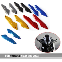 For YAMAHA XMAX300 X-MAX 300 2023 Motorcycle Accessories Windscreen Windshield Deflector Guard Cover Decoration XMAX 300 2023