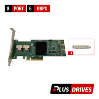 IT-Mode unRAID SAS 2 Controller LSI 9210-8i 8Port 6Gbps JBOD 8 Ports PCIe x8