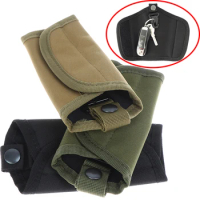 Outdoor Military Molle Pouch Belt Small Pocket Keychain Holder Case Waist Key Pack Bag Tactical EDC Key Wallet Multitool