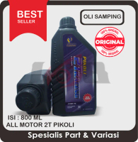 2Tax Pikoli 2T Racing Oli Samping Low Smoke Synthetic Blend 800ml