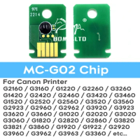 MC-G02 Ink Maintenance Tank Chip for CANON G1020 G2020 G3020 G3060 G1220 G2160 G2260 G3160 G3260 G540 G550 G570 G620 G640 G650