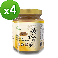 樸優樂活 黃金蕎麥胡麻醬(180gx4罐)