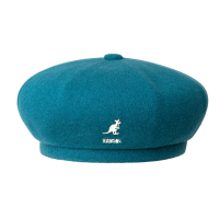【KANGOL】WOOL JAX貝蕾帽(海綠色)