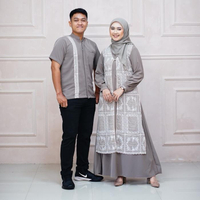 Zakizakia.Id - Yasmine & Saif Gamis Dan Kemko Sarimbit Bahan Berkualitas Tinggi Desain Elegan Nyaman