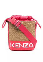 KENZO Kenzo Logo Crossbody Bag in Fuchsia