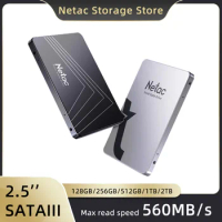 Netac 2.5'' SATA SSD 4tb Hard Drive SATAIII SSD 2tb 1tb 512gb Solid State Disk 256gb 128gb sata3 HD 