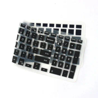 Silicone Keyboard Cover Protector Skin for Dell Inspiron 15CR 15MR Inspiron 15 5000 US Keyboard Layout