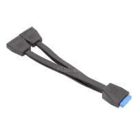 USB 19Pin/20Pin Splitter Cable for Motherboard Expansion Cable USB3.0 19Pins