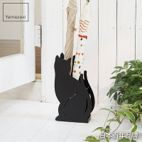 日本【YAMAZAKI】Cat優雅佇立傘架-黑★雨傘筒/雨傘桶
